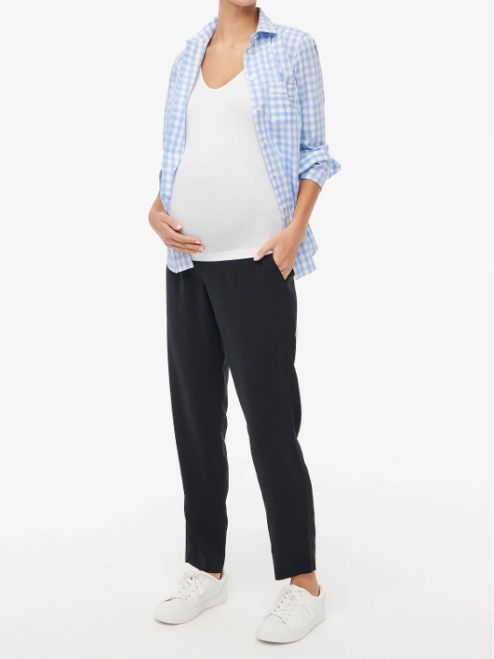J crew black Maternity Jamie pant